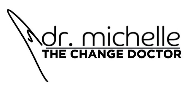 The Change Doctor Logo on a wide screen format on a white background